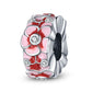 Fit Pandora 925 Original Bracelet 925 Silver Plate Flower Bird Series Charms Beads For Women Fashion DIY Jewelry Gifts Making