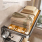 Suction Cup Towel Rack Bathroom Punch-Free Hanging Rod Bathroom Storage Rack Integrated Shower Room Toilet Storage Bath Towel Rack
