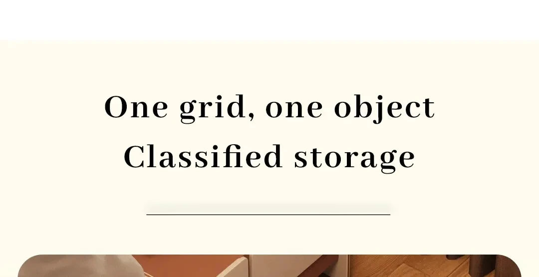 1pc Khaki/Wine Red Non Woven Multi Grid Underwear Sock Storage Box Household Wardrobe Organization and Storage