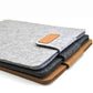 Felt Sleeve Slim Tablet Case Cover Bag for MacBooks Air Pro 11 13 15 Inch Solid Color Tablet Storage Bag
