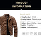 Autumn Winter Outdoor Casual Motor Biker PU Leather Jacket Men Fashion Leather Jacket Men Motorcycle Slim Fleece Jacket Coat