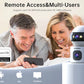 Lenovo 4K IP Camera 5G WiFi Dual Lens Smart Home Auto Tracking CCTV Camera Wireless Surveillance Camera Security Baby Monitor