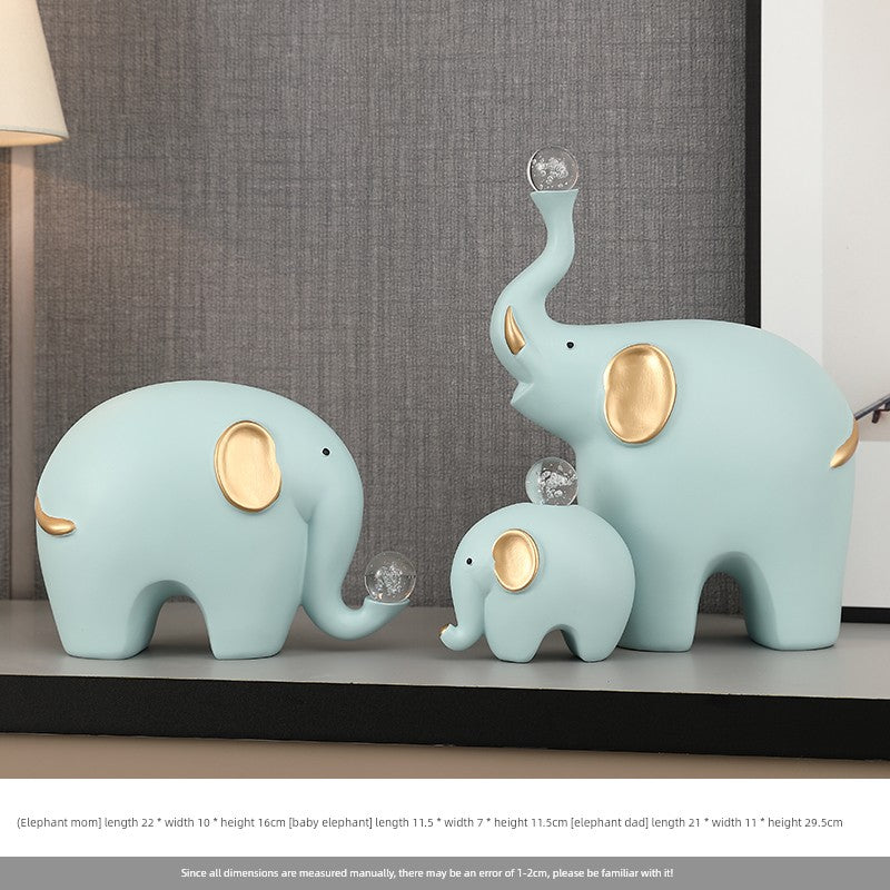 Niche Style Living Room New House Housewarming Gift Elephant Ornaments