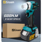 688N.m 8-Speed 1/4'' Brushless Electric Screwdriver Cordless Screwdriver Electric Drill Impact Driver Kit for Makita 18V Battery