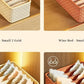 1pc Khaki/Wine Red Non Woven Multi Grid Underwear Sock Storage Box Household Wardrobe Organization and Storage
