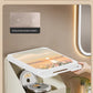 Mural Storage Box Clean Clothes Foldable Cabinet Bath