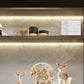 TV Accessible Luxury Living Room Moving Gift Wine Cabinet Decorations