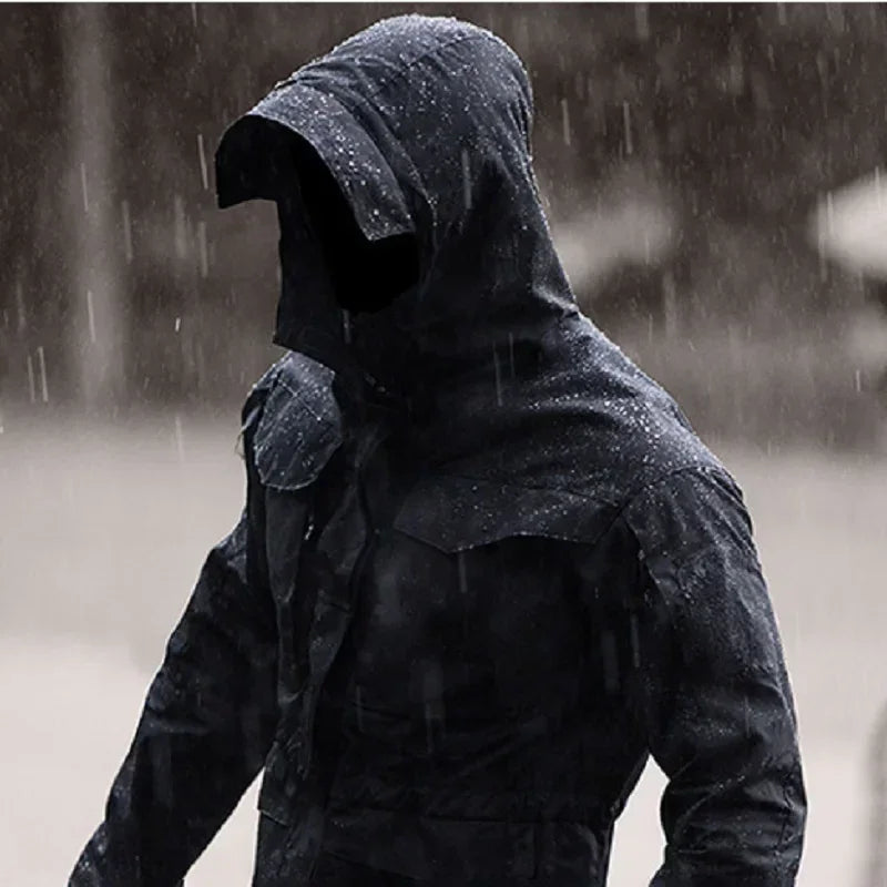 M65 UK  Men Autumn Flight Pilot Coat  Clothes Casual Tactical Hoodie Hunting Field Jacket Windbreaker Waterproof Jackets