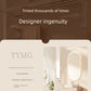 White Bathroom Wall-Mounted Toilet Towel Rack