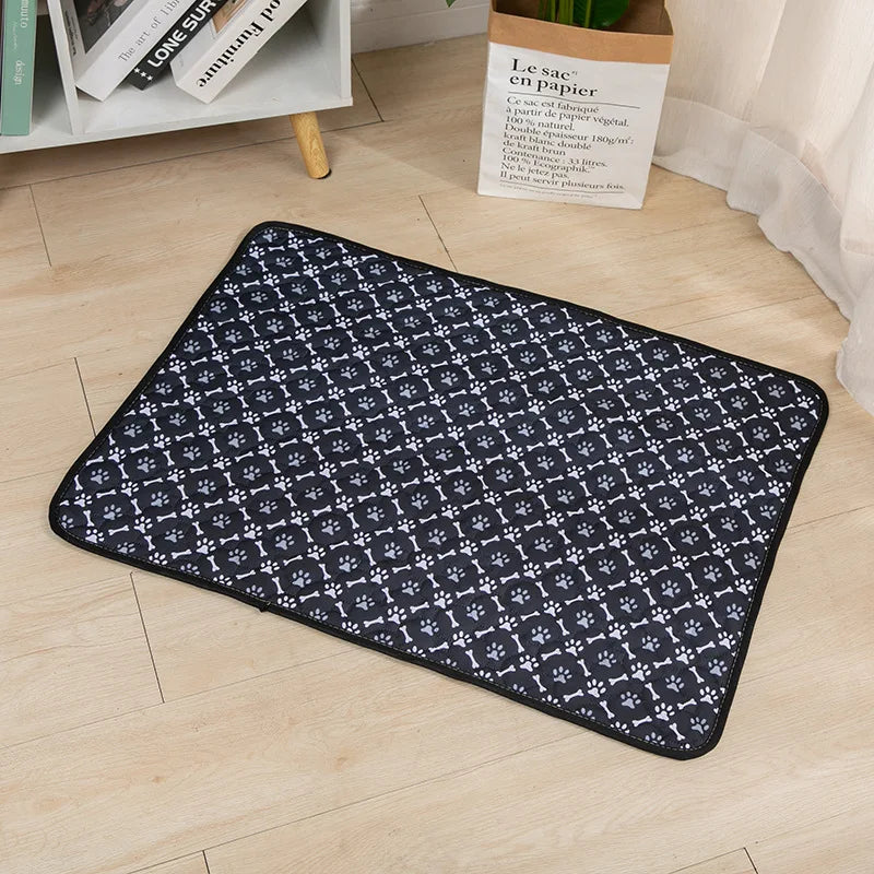 Dog Pee Pad Blanket Reusable Highly Absorbent Diaper Washable Puppy Training Pad Pet Bed Urine Mat for Pet Car Seat Cover