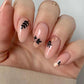 24Pcs Ballerina Press On Nail Tips Oval Head False Nails Almond Artificial Fake Nails With Glue Full Cover Press Manicure Tools