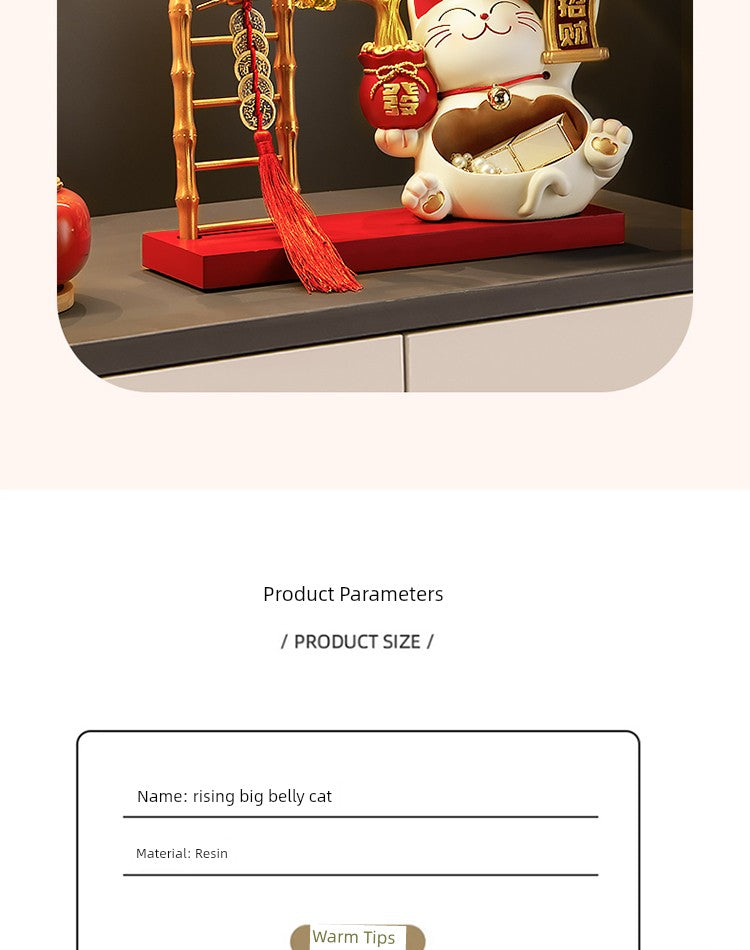 Lucky Cat Key Storage Entrance Decoration Entrance Shoe Cabinet Living Room Home Decorations Housewarming Gifts