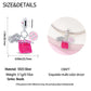 925 Silver Charms Beads Fit 3mm Original Bracelet Game Machine Box Afternoon Tea Dessert Romantic Pink Pendant DIY Jewelry