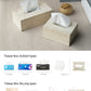 Beige Travertine Bathroom Accessories Set Natural Marble Soap Dispenser Soap Dish Reed Diffuser Vanity Tray Bathroom Set