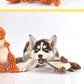 Pets Dog Chew Stuffed Funny Dinosaur Shape Cats Corn Wool Vocal Toy Apply To Training Exercise Simulation Animal Chihuahua Toys
