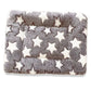 Pet Sleeping Mat Washable Plush Bed Mats for Cats  Blanket Pad Fleece Home Washable Warm Bear Pattern Blanket Pet Supplies