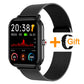 New Body Temperature Monitor Watch Men Smart Watch Sports Music Playback Waterproof SmartWatch Heart Rate Blood Pressure