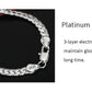 18K Gold color Silver Color 6mm Full Sideways Necklace 8/18/20/24 Inch Chain For Woman Men Fashion Wedding Engagement Jewelry
