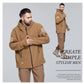 Fleece Hooded Camouflage Jacket Men Women Multi-Pockets Coat Outdoor Trekking Hiking Climbing Camping Tooling Clothes S-4XL