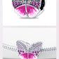 Fit Pandora 925 Original Bracelet 925 Silver Plate Flower Bird Series Charms Beads For Women Fashion DIY Jewelry Gifts Making