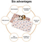 Soft Sleep Mat for Hamster Pet Pee Pad Puppy Kitten Blanket Bed Mat Guinea Pig Plush Mat Bed Small Animal Mat for Rabbit Hamster