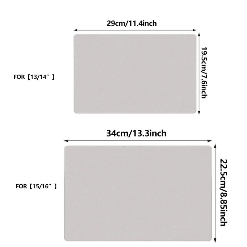 Laptop Screen Cleaner Microfiber Cover Keyboard Blanket Protective Film Cleaning Cloth For MacBook Pro 13/15/16 Inch