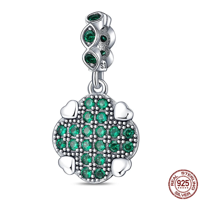 Fit Pandora 925 Original Bracelet 925 Silver Plate Flower Bird Series Charms Beads For Women Fashion DIY Jewelry Gifts Making