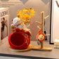 Haibeihai Lucky Cat Key Storage Entrance Decoration Home Living Room Desktop Pachira Macrocarpa Entrance Decorations