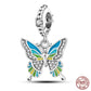 Fit Pandora 925 Original Bracelet 925 Silver Plate Flower Bird Series Charms Beads For Women Fashion DIY Jewelry Gifts Making