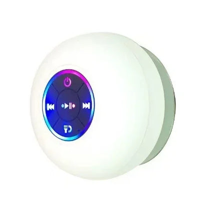 Mini Bluetooth Speaker Shower Subwoofer Waterproof Handsfree Loudspeaker With Suction Cup Mic For Bathroom Pool Beach Car Phone