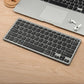 Bluetooth 5.0 &2.4G Wireless Keyboard and Mouse Combo Mini Multimedia Keyboard Mouse for Computer Laptop PC iPad Macbook Android