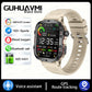 Military GPS Tracker Smart Watch Men IP68 5ATM Outdoor Sports Fitness Tracker Health Monitor 1.96" BT Call Smartwatch For Xiaomi