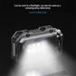 Rechargeable LED+COB Mini Multifunctional Flashlight Portable Outdoor Camping Emergency Keychain Light