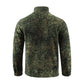 Mens Tactical Fleece Jacket Russian Camouflage US Military Work Coat Autumn Winter Outdoor Warm Zip Cardigan Jacket Inner Lining