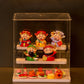 Five-Way God of Wealth All-Way Fairy Home Bookcase Entrance Decoration Decoration Household Full Set Display Stand Gift Decoration