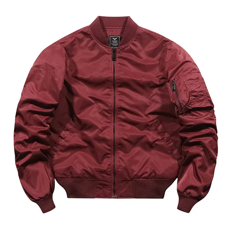 Spring Autumn Bomber Jacket Men Women Military Fly Jacket Varsity Baseball Flight Coat Mens Windbreaker Mens Clothing 2022