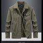 mens cargo jackets New Fashion bomber jacket mens wear simple British style Warm Windproof Jacket and coat baseball jacket male