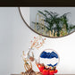 Living Room Wine Cabinet Move House House Moving New Home Gift Quicksand Painting