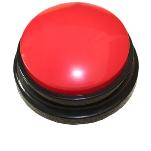 Pet Sound Box Recordable Talking Button Cat Voice Recorder Toy for Communication Training Tool Squeeze Box Dog Toys