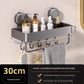 Suction Cup Punch-Free Corner Toilet Bathroom Storage Rack