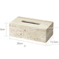 Beige Travertine Bathroom Accessories Set Natural Marble Soap Dispenser Soap Dish Reed Diffuser Vanity Tray Bathroom Set