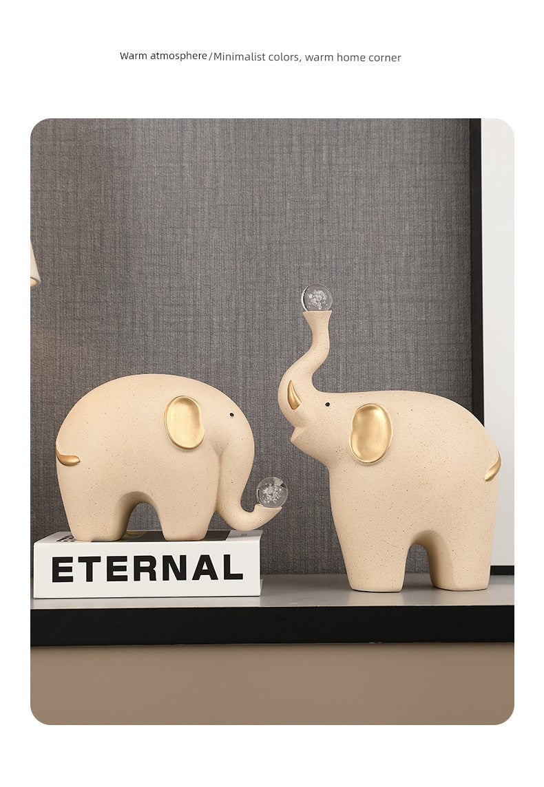 Niche Style Living Room New House Housewarming Gift Elephant Ornaments