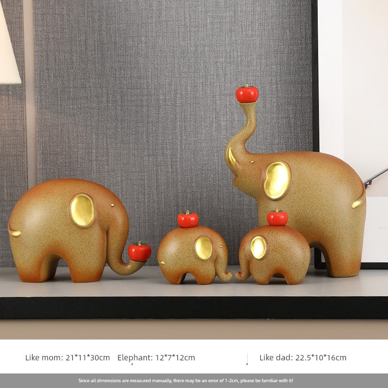 Niche Style Living Room New House Housewarming Gift Elephant Ornaments