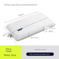 Banana Fruit Puff Memory Cotton Pillow Non-Pressure Stiff Neck Special Super Soft Cervical Support Improve Sleeping Pillowcase and Pillow Core