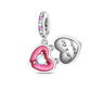 925 Silver Charms Beads Fit 3mm Original Bracelet Game Machine Box Afternoon Tea Dessert Romantic Pink Pendant DIY Jewelry
