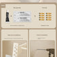 White Bathroom Wall-Mounted Toilet Towel Rack