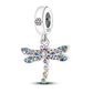 Fit Pandora 925 Original Bracelet 925 Silver Plate Flower Bird Series Charms Beads For Women Fashion DIY Jewelry Gifts Making