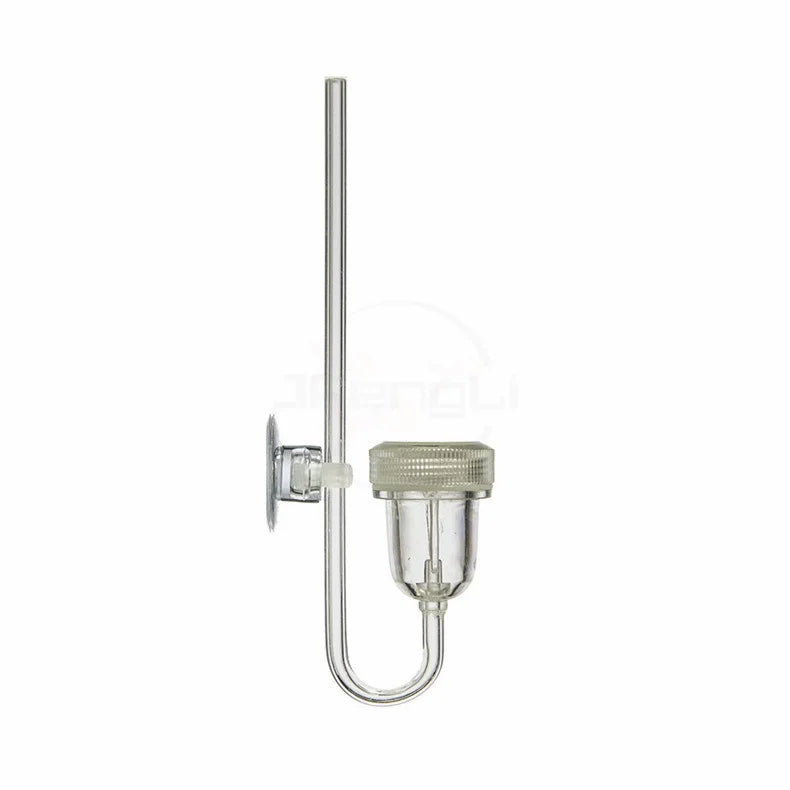 MINI CO2 Diffuser With Bubble Counter Twinstar Style Atomizer Acrylic Aquarium Carbon Dioxide Transparent Fish Tank Water Plants