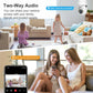 3MP Wifi IP Camera Surveillance Video 4X Digital Zoom CCTV Security Wireless Outdoor Monitor Audio Night Vision Human Detection