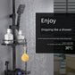 Copper Constant Temperature Black For Home Supercharged Shower Head